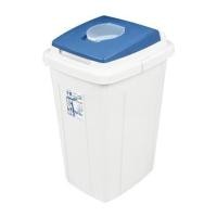 ราคา ถังขยะเหลี่ยม ฝาเปิด-ปิด KEY WAY 95L สีน้ำเงิน/ม่วง (133112)