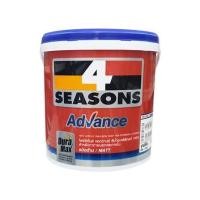 ราคา สีน้ำทาภายนอก TOA 4 SEASONS Advance BASE A ด้าน 1 แกลลอน (149837)