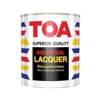 ราคา สีพ่นอุตสาหกรรม TOA INDUSTRIAL LACQUER BASE C สีขาว เงา 1/4 แกลลอน (149941)