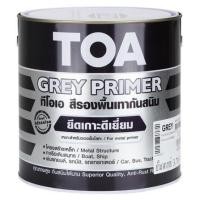 ราคา สีรองพื้นโลหะกันสนิม TOA สีเทา 1 แกลลอน (267918)