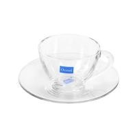 ราคา ชุดถ้วยกาแฟแก้ว 230ml OCEAN GLASS COSMO TEA (1010845)