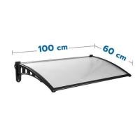 ราคา กันสาดโพลีคาร์บอเนต ผิวใส SUNSHIELD 60x100 ซม. สีใส (1015474)