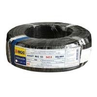 ราคา สายไฟ VCT IEC53 BCC 3x2.5 ตร.มม. 100 ม. สีดำ (1018348)