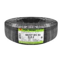 ราคา YAZAKI สายไฟ VCT 2x2.5 ตร.มม. 100 ม. รุ่น IEC53