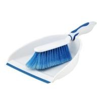 ราคา ชุดไม้กวาดพร้อมที่โกยผงขอบยางด้ามสั้น SWASH 8 นิ้ว สีฟ้า (1091687)