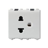 ราคา เต้ารับเดี่ยว 3 ขา มีม่านนิรภัย SCHNEIDER 3426UESTM สีขาว (1094116)
