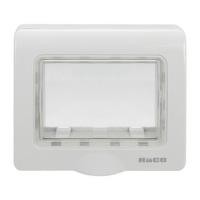 ราคา หน้ากากกันน้ำ HACO 3 ช่อง AP-W222R-GY สีเทา (1104582)