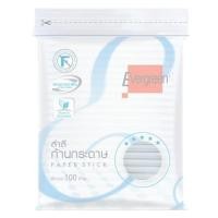 ราคา สำลีก้านกระดาษ EVERGREEN 100 ก้าน/ถุง (1144078)
