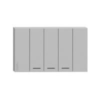ราคา ชุดสวิตช์ทางเดียว 3 ช่อง SCHNEIDER A7033F_GY สีเทา (1177116)