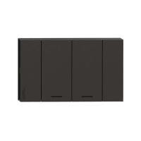 ราคา ชุดสวิตช์ทางเดียว 2 ช่อง SCHNEIDER A7032F_BK สีดำ (1177142)