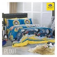 ราคา ชุดผ้าปูที่นอน 6 ฟุต 5 ชิ้น SATIN PLUS THOMAS PL001 (1183453)