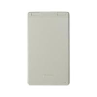 ราคา หน้ากากกันน้ำ 1 ช่อง PANASONIC WEG7901K สีครีม (1259963)