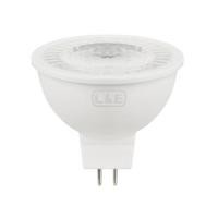 ราคา หลอด LED L&E MR16 12V 36D 6 วัตต์ COOL WHITE GU5.3 (1290384)