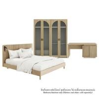 ราคา ชุดห้องนอน 6 ฟุต SB FURNITURE VALLEY 59063079 สีน้ำตาล (1297154)