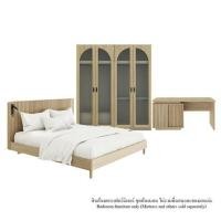 ราคา ชุดห้องนอน 6 ฟุต SB FURNITURE VALLEY 59063078 สีน้ำตาล (1297145)