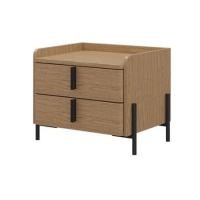 ราคา ตู้ข้างเตียง SB FURNITURE WANATA 54 ซม. สีน้ำตาล (1308611)