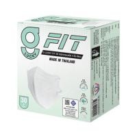 ราคา หน้ากากอนามัย 3 ชั้น G-LUCKY MASK G-FIT สีขาว (แพ็ก 30 ชิ้น) (1318456)