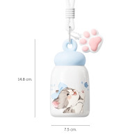 ราคา แก้วเก็บอุณหภูมิ แบบพกพา PETELE รุ่น DILLER POCKET BOTTLE ขนาด 270 มล.สีฟ้า BLUE RIBBON (888223500123)