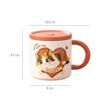 ราคา แก้วเก็บอุณหภูมิ PETELE รุ่น DILLER COZY MUG ขนาด 300 มล.,สีส้ม HONEY TOAST (888223500125)