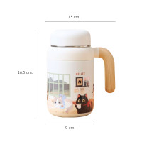ราคา แก้วเก็บอุณหภูมิ พร้อมหูจับ PETELE รุ่น DILLER HANDLE TUMBLER ขนาด 480 มล. (888223500127)