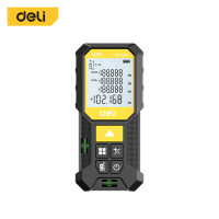 ราคา เครื่องวัดระยะ 60 เมตร DELI EDL4168L-YL-01 ไฟเขียว (888257700337)