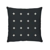 ราคา หมอนอิง HOME LIVING STYLE PLUS 18X18 นิ้ว สีดำ (1243963)