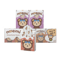 ราคา กระดาษเช็ดหน้า ขนาดพกพา NOEMI 1 แพ็ค (จำนวน 10 ห่อ) (888222200021)