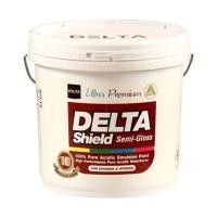 ราคา สีน้ำทาภายนอก DELTA SHIELD BASE D กึ่งเงา 2.5 แกลลอน (260405)