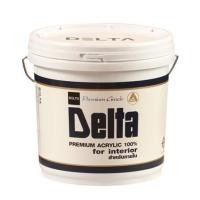 ราคา สีน้ำทาภายใน ชนิดด้าน DELTA MATT BASE D 2.5 แกลลอน (260423)