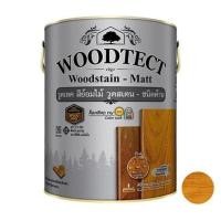 ราคา สีย้อมไม้ ชนิดด้าน WOODTECT WOODSTAIN WM601 สีไม้สัก 1 แกลลอน (1095800)