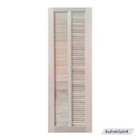 ราคา ประตูไม้แดงมาเลย์ N999 เกล็ดข้าง 70X200 ซม. สีธรรมชาติ ไม่เจาะลูกบิด (1114058)