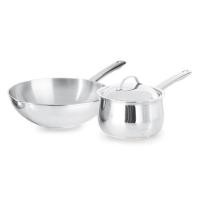 ราคา ชุดเครื่องครัวหม้อด้าม+กระทะ MEYER 75396-T (1146341)