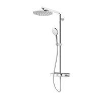 ราคา Hafele Rain Shower ชุดฝักบัวอาบน้ำ พร้อมวาล์ว ระบบเทอร์โมสแตทติก รุ่น 495.60.084