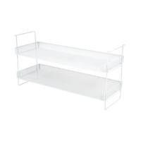 ราคา ชั้นวางรองเท้า 2 ชั้น STACKO BILA 77X26.5X39 ซม. สีขาว (1163306)