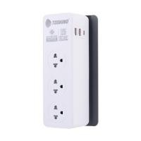 ราคา รางปลั๊กไฟ 3 ช่อง 1 สวิตซ์ PD20W+QC3.0+1USB 3.4A TOSHINO CW20PD 2 เมตร (1249571)