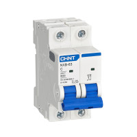 ราคา เซอร์กิตเบรกเกอร์ 20 แอมป์ 2 โพล 10KA CHINT MCB NXB-63 2P 20A AC230V TYPE C (888166100206)