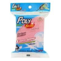 ราคา ฟองน้ำพร้อมใยขัด POLY-BRITE 308-46L 3x4 นิ้ว (280520)