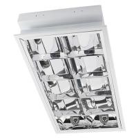 ราคา โคมตะแกรงฝังฝ้า HI-TEK HFIG3R0218 BASIC 2X18 วัตต์ (1080442)