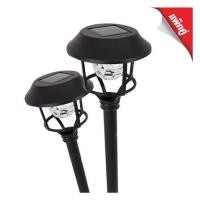 ราคา HI-TEK ไฟทางเดิน SOLAR 0.36 วัตต์ DAYLIGHT สีดำ รุ่น HFSG03003B