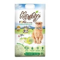 ราคา ทรายแมวเต้าหู้ KASTY TOFU CAT LITTER กลิ่นนมเมล่อน 6 ลิตร (1243428)