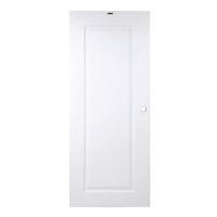 ราคา ประตูภายนอก UPVC AZLE PZN4 80X200 ซม. สีขาว เจาะลูกบิด (1254098)