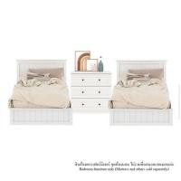 ราคา KONCEPT ชุดห้องนอน 3.5 ฟุต พร้อมตู้บานเปิด 134 ซม. รุ่น MONETA