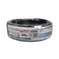 ราคา สายไฟ THW CENTURY 60227 IEC0 1x10 ตร.มม 10 ม. สีดำ (1282659)