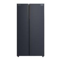 ราคา ตู้เย็น SIDE BY SIDE TOSHIBA GR-RS910WI-PMTH(06) 25.1 คิว สีเทาเข้ม (1298595)