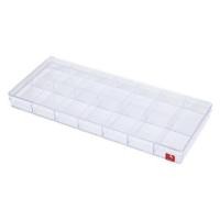 ราคา กล่องแบ่งช่อง 14 ช่อง BOXBOX 1224-14L 11x26x2.5 ซม. สีขาว (245765)