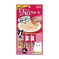 ราคา ขนมแมวเลีย CIAO-CHURU TUNA & COLLAGEN แพ็ก 4 ชิ้น (1203992)