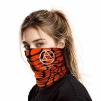 ราคา ผ้าบัฟ ALLRIDE ADVENTURE MASK MESH UV50 สีดำ/ส้ม (1326292)