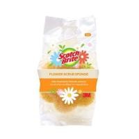 ราคา แผ่นใยขัดพร้อมฟองน้ำรูปดอกไม้ สำหรับผิวละเอียด SCOTCH-BRITE (แพ็ก 2 ชิ้น) (1326869)