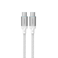 ราคา สายชาร์จเร็ว CUKTECH รุ่น CTC620W 6A 240W สายชาร์จ USB-C ยาว 2 ม. สีขาว (รองรับการชาร์จ PD3.1) (888143500140)