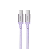 ราคา สายชาร์จเร็ว CUKTECH รุ่น CTC620W 6A 240W สายชาร์จ USB-C ยาว 2 ม. สีม่วง (รองรับการชาร์จ PD3.1) (888143500143)
